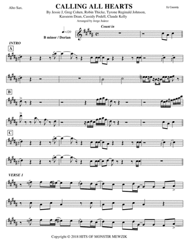 Calling All Hearts (swizz Beats Remix) (arr. Jorge Juárez)