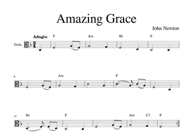 Amazing Grace (arr. Golden Skull Editions)