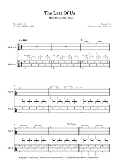 The Last Of Us (arr. My-Key (Music Lab))