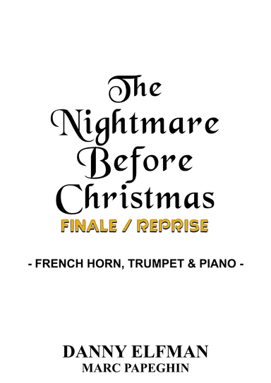 Finale/reprise (arr. Marc Papeghin)