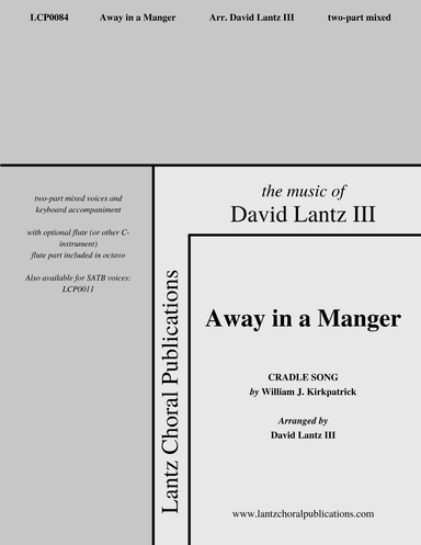 Away in a Manger (arr. David Lantz III)