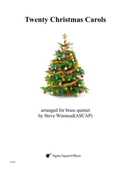 Twenty Christmas Carols for Brass Quintet (arr. Steve Winstead)