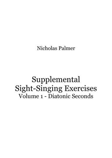 Sight-singing exercises for two-part choirs (SA or TB)