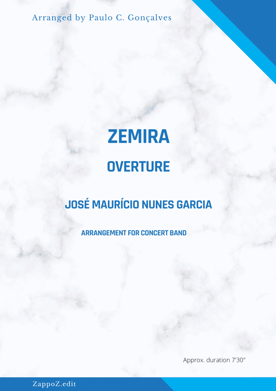 ZEMIRA OVERTURE - JOSÉ MAURÍCIO NUNES GARCIA (arr. Paulo C. Gonçalves)