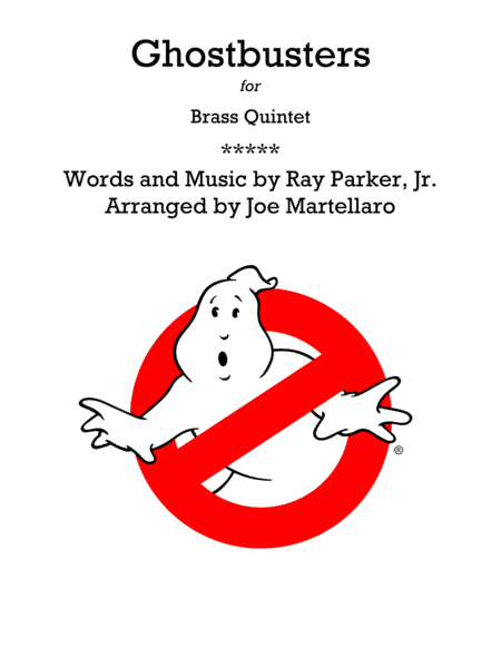 Ghostbusters (arr. Joe Martellaro)