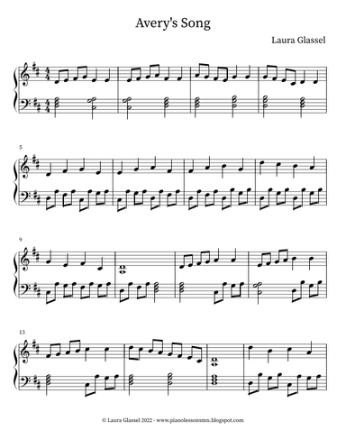 Avery's Song