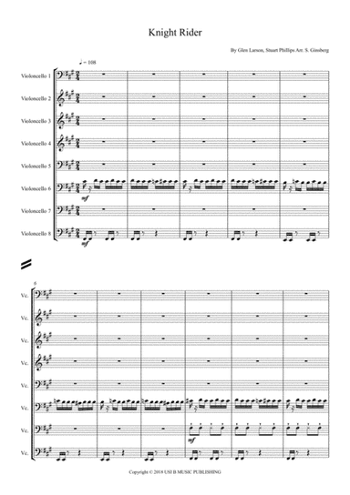 Knight Rider Theme (arr. Samara Ginsberg)