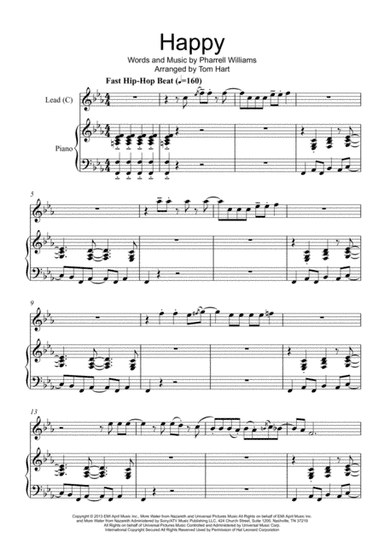 Happy (arr. Tom Hart)