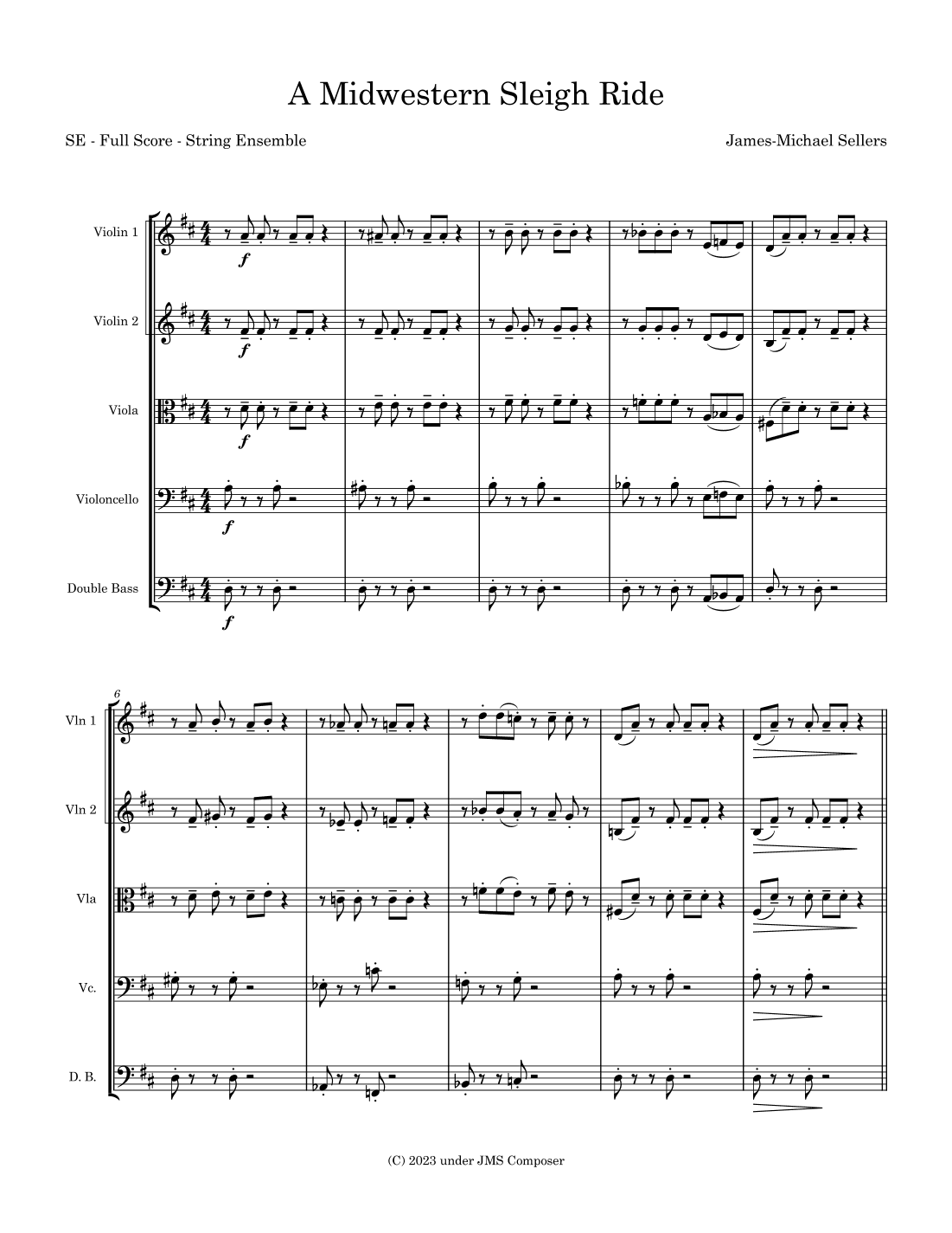 A Midwestern Sleigh Ride