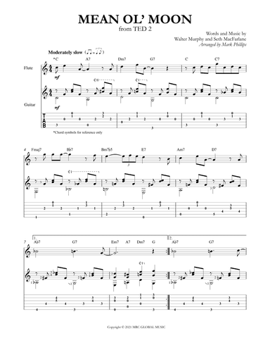 Mean Ol' Moon (arr. Mark Phillips)