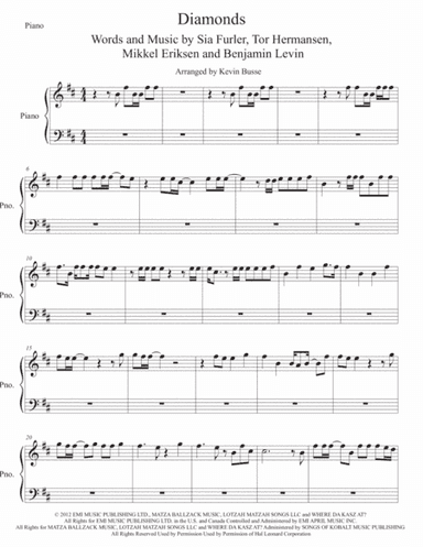 Diamonds (arr. Kevin Busse)