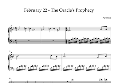 February 22 - The Oracle's Prophecy