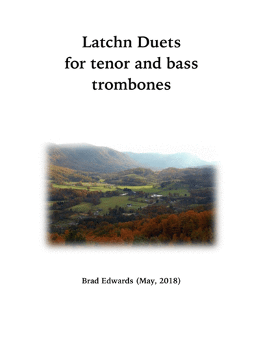 Latchn Duets for Tenor and Bass Trombone