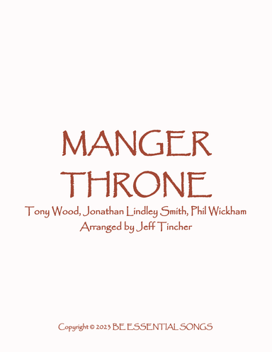 Manger Throne (arr. Jeff Tincher)