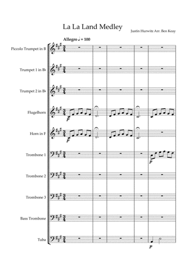 City Of Stars (arr. Benjamin Keay)