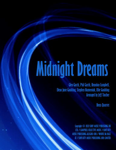 Midnight Dreams (arr. Jeff Tincher)