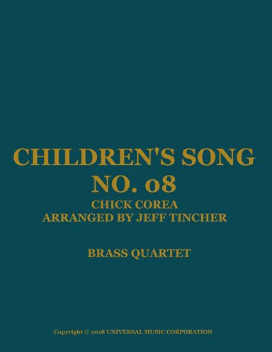 Children's Song No. 8 (arr. Jeff Tincher)