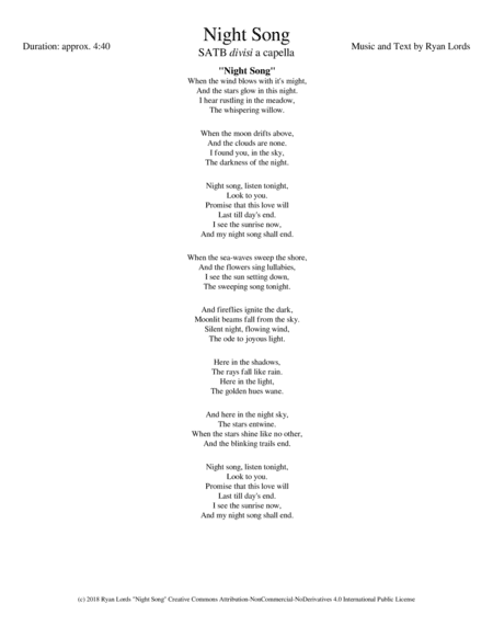 Night Song