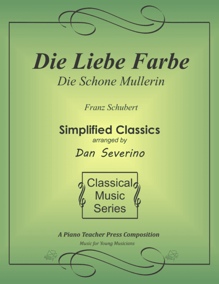 The Favorite Color (Die Liebe Farbe) from Die Schone Mullerin (arr. Dan Severino)
