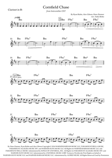 Cornfield Chase (arr. Fabio Britto)