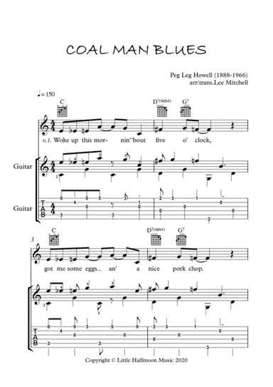 Coal Man Blues (arr. Lee Mitchell)