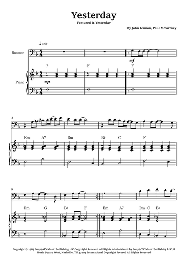 Yesterday (arr. Glauco Fernandes)