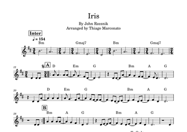 Iris (arr. Thiago Marconato)