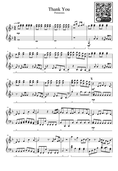Thank You (arr. eduardo)