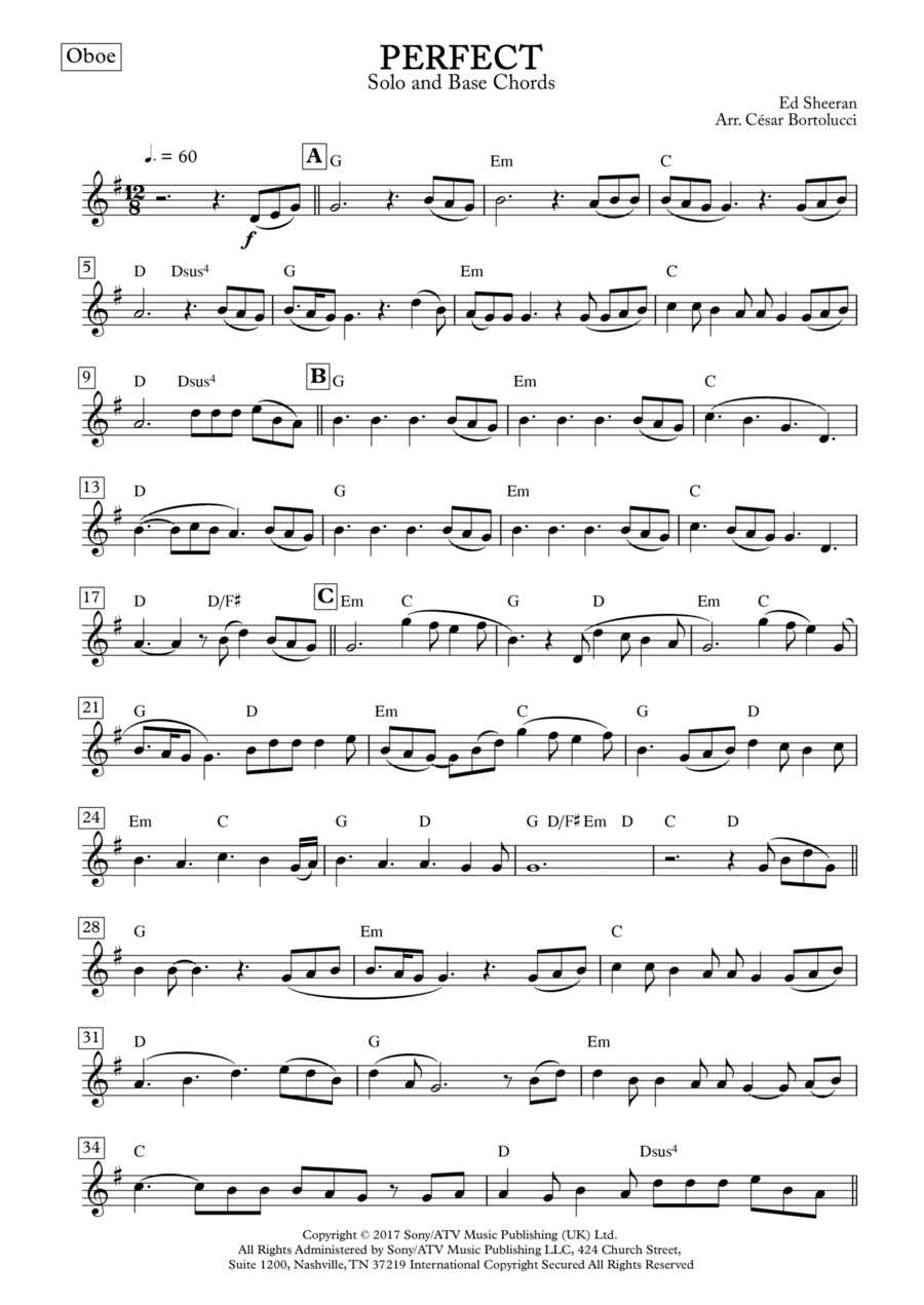 Perfect (arr. ACT Bortolucci)