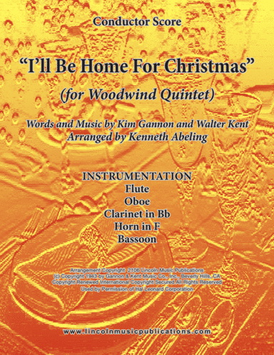 I'll Be Home For Christmas (arr. Kenneth Abeling)