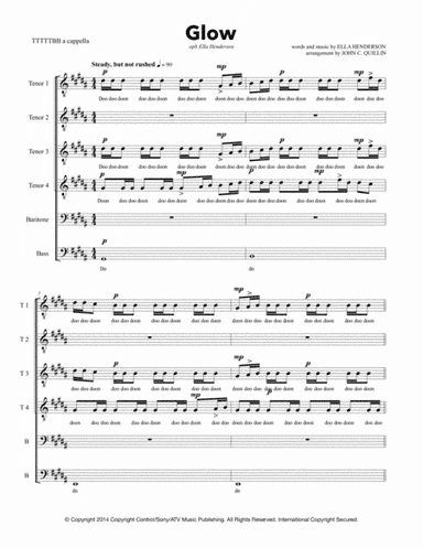 Glow (arr. John C. Quillin)