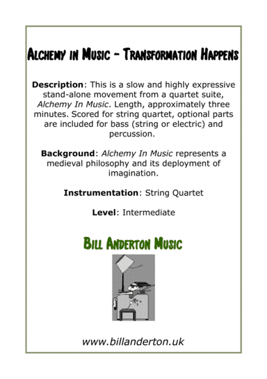 Alchemy in Music - Transformation Happens