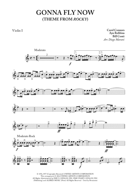 Gonna Fly Now (arr. Diego Marani)