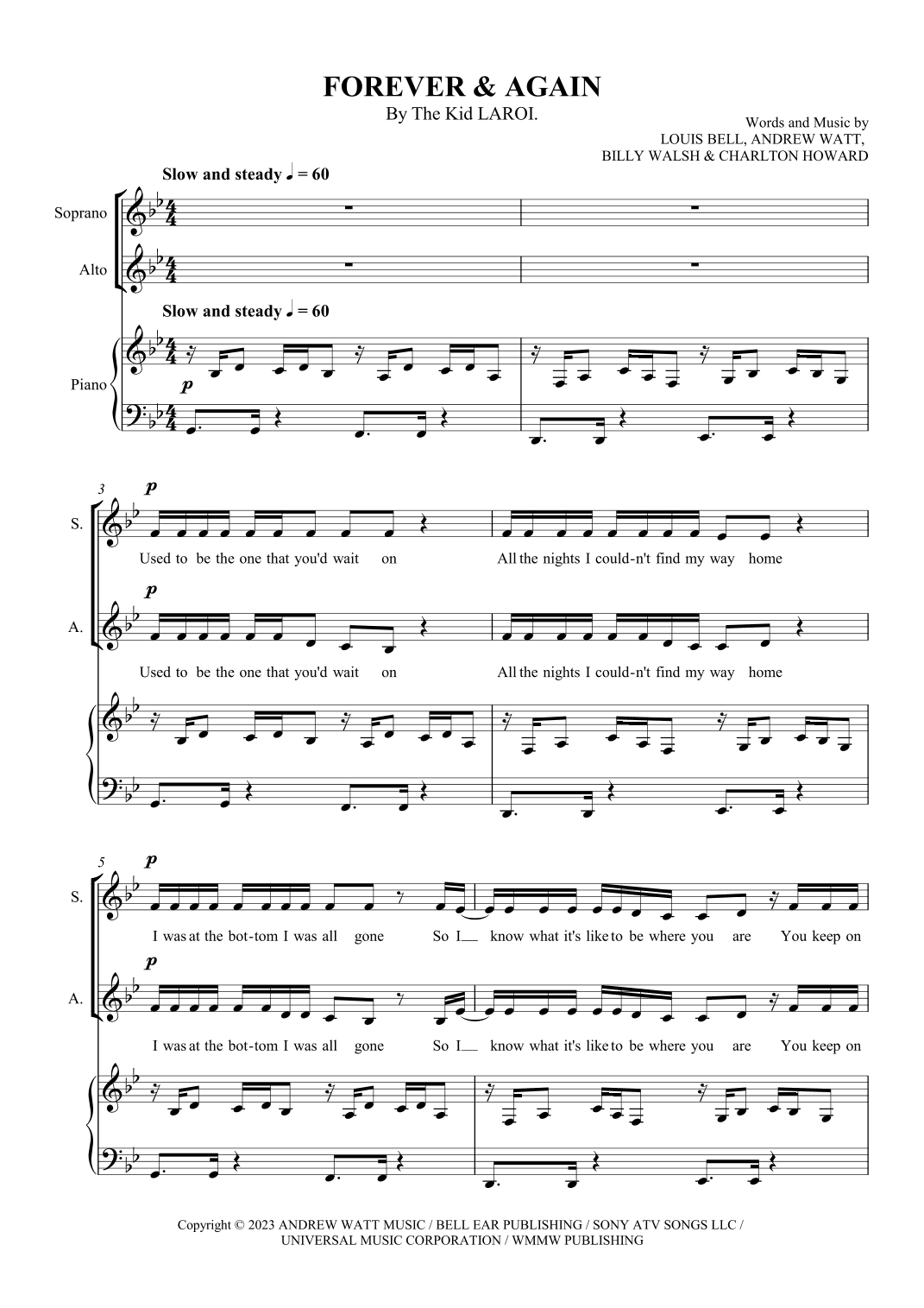 Forever & Again (arr. SCMusic)