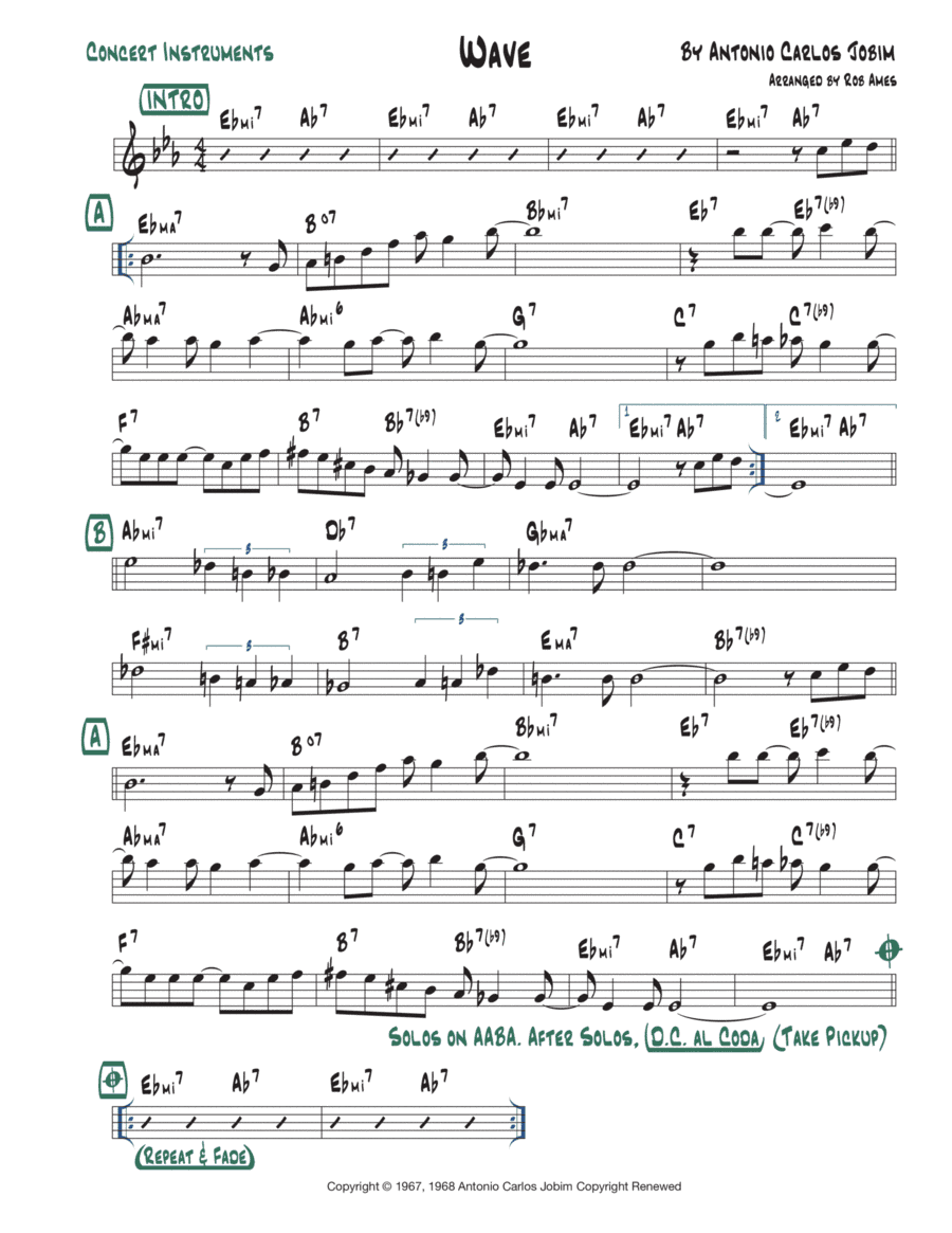 Wave (arr. Rob Ames)