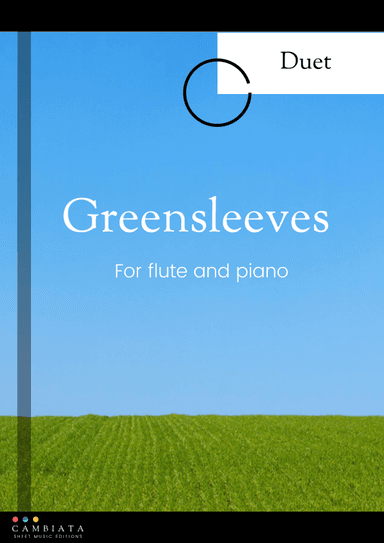 Greensleeves - for solo flute and piano accompaniment (Easy) (arr. Levy Nunes)