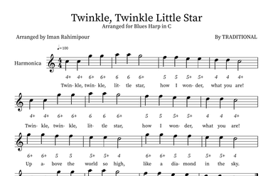 Twinkle Twinkle Little Star (arr. Iman Rahimipour)
