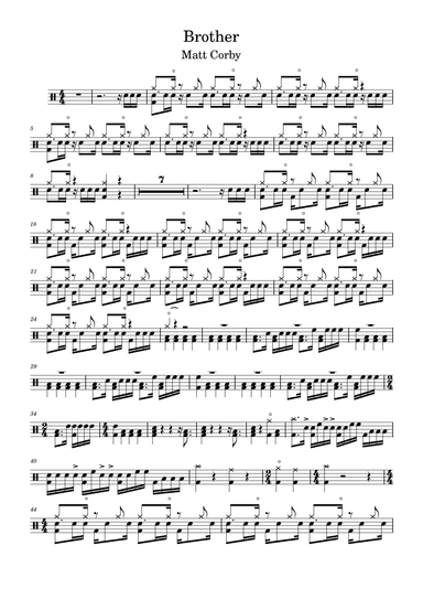 Brother (lover Remix) (arr. Milan Pauwels)
