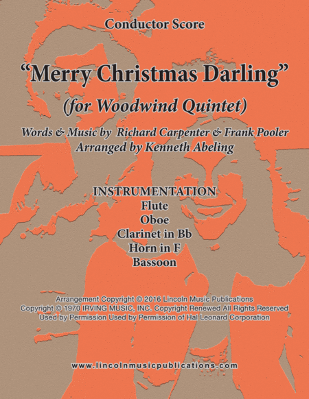 Merry Christmas, Darling (arr. Kenneth Abeling)