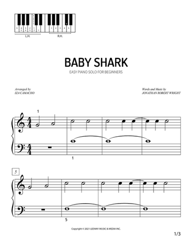 Baby Shark (arr. Iza Camacho F.)