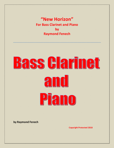 New Horizon - For Bass Clarinet and Piano