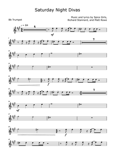 Saturday Night Divas (arr. David Lartey)