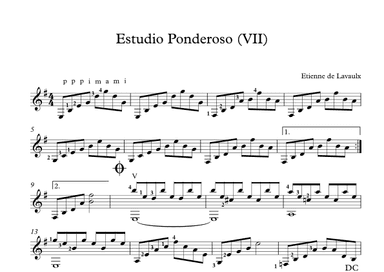 Estudio Ponderoso (VII)