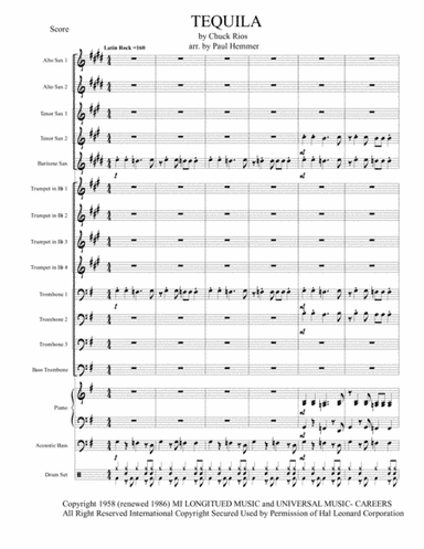Tequila (arr. Paul Hemmer)