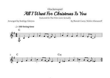 All I Want For Christmas Is You (arr. Rodrigo Faleiros)