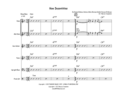 How Insensitive (arr. Myrick Crampton)