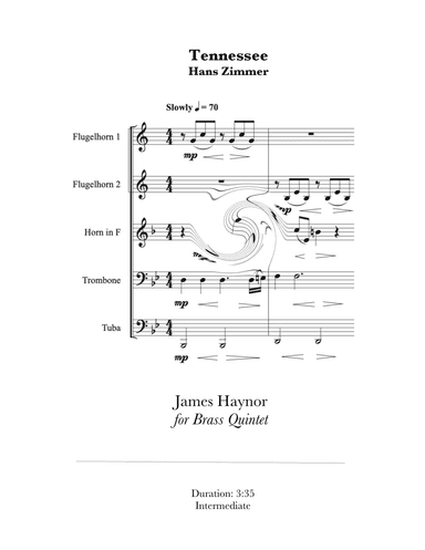 Tennessee (arr. James Haynor)