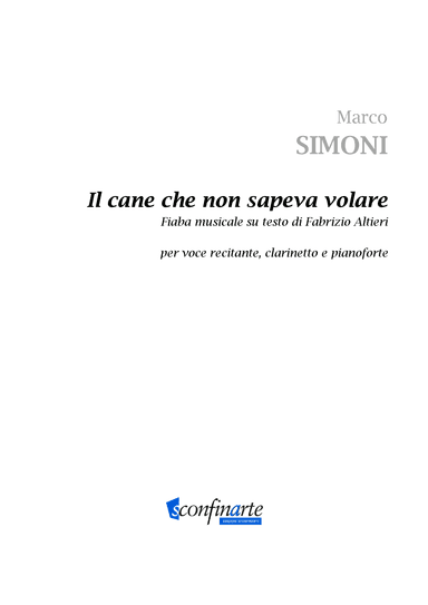 Marco Simoni: IL CANE CHE NON SAPEVA VOLARE (ES 841)