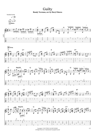 He's Guilty (arr. Daryl Shawn)