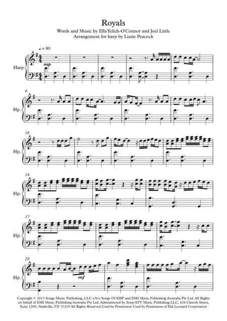 Royals (arr. Lizzie Peacock)